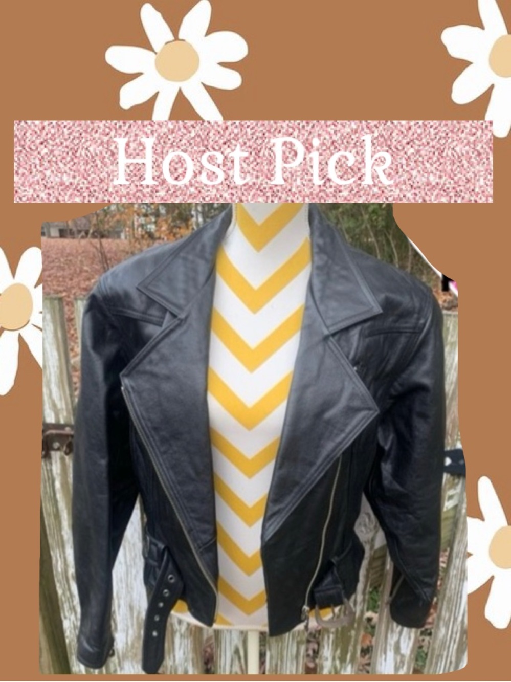 💚HOST PICK Vintage Harley Davidson Leather motorcycle jacket